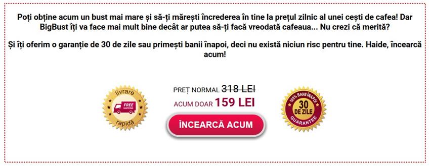 crema big bust pret cu transport